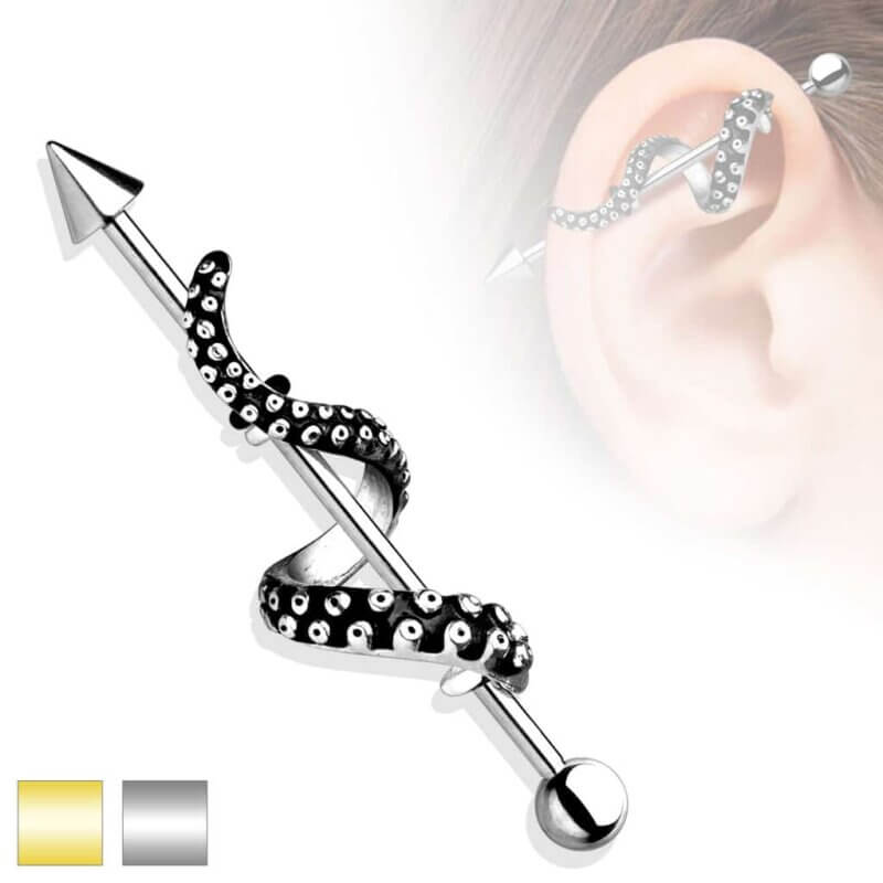 Tentacle Wrapped Industrial