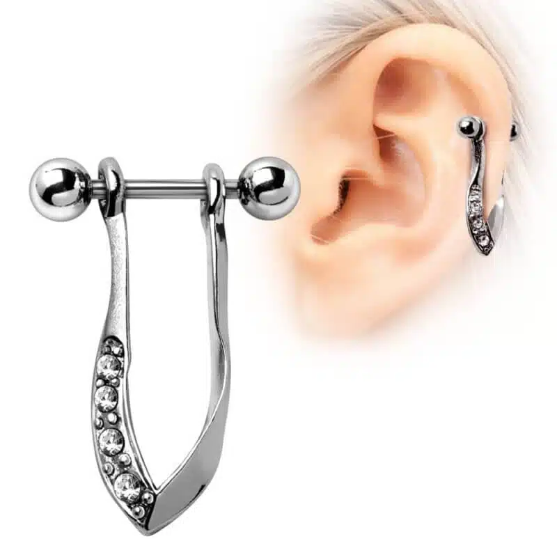 Helix med Hängande Smycke