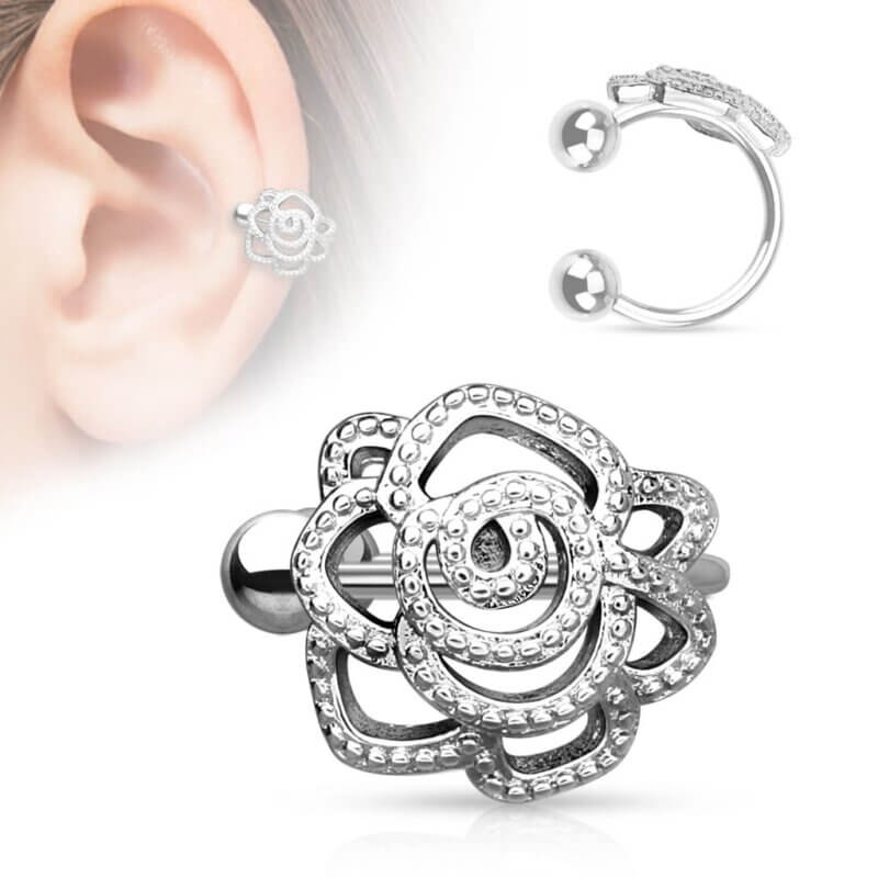 Ear-cuff med ros