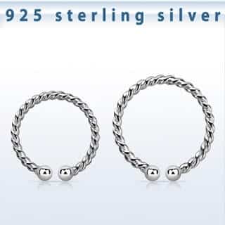 925 Silver Clip On Piercing
