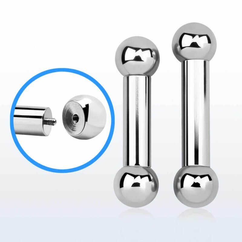Barbell Silver 5 mm