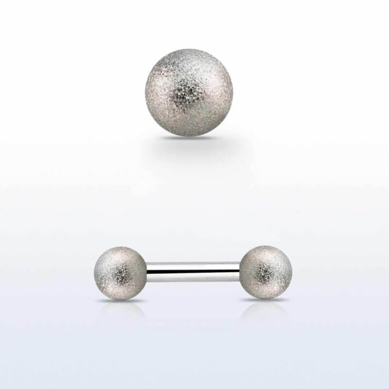 Surgical Steel Eyebrow or Helix Barbell