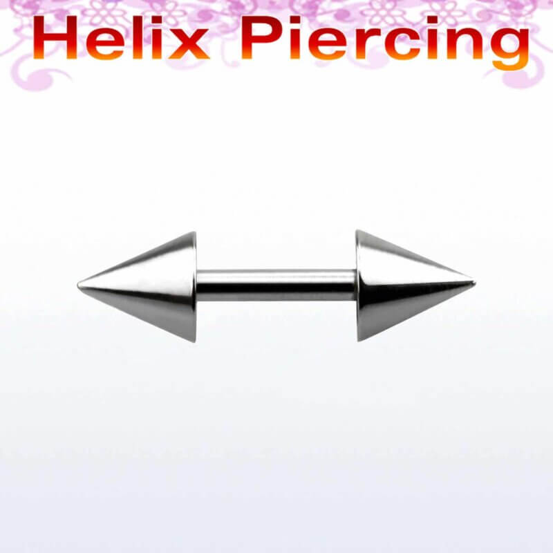 Cone Helix Barbell