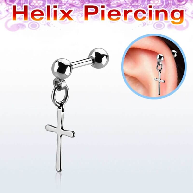 Dangling Cross Helix/Cartilage 1,6 mm