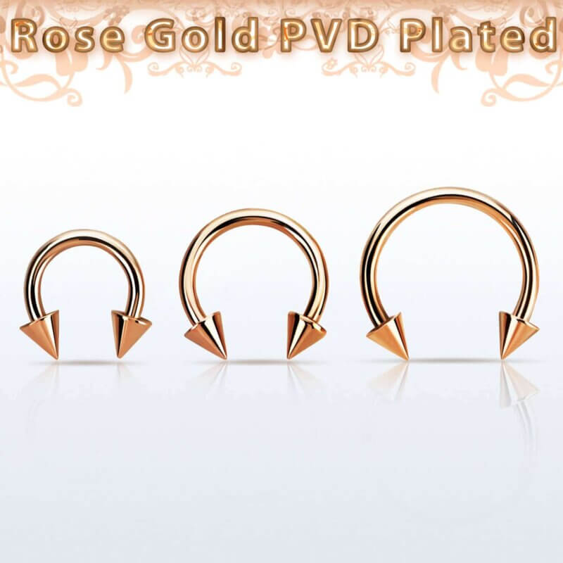 Horse Cone Ring Rosegold