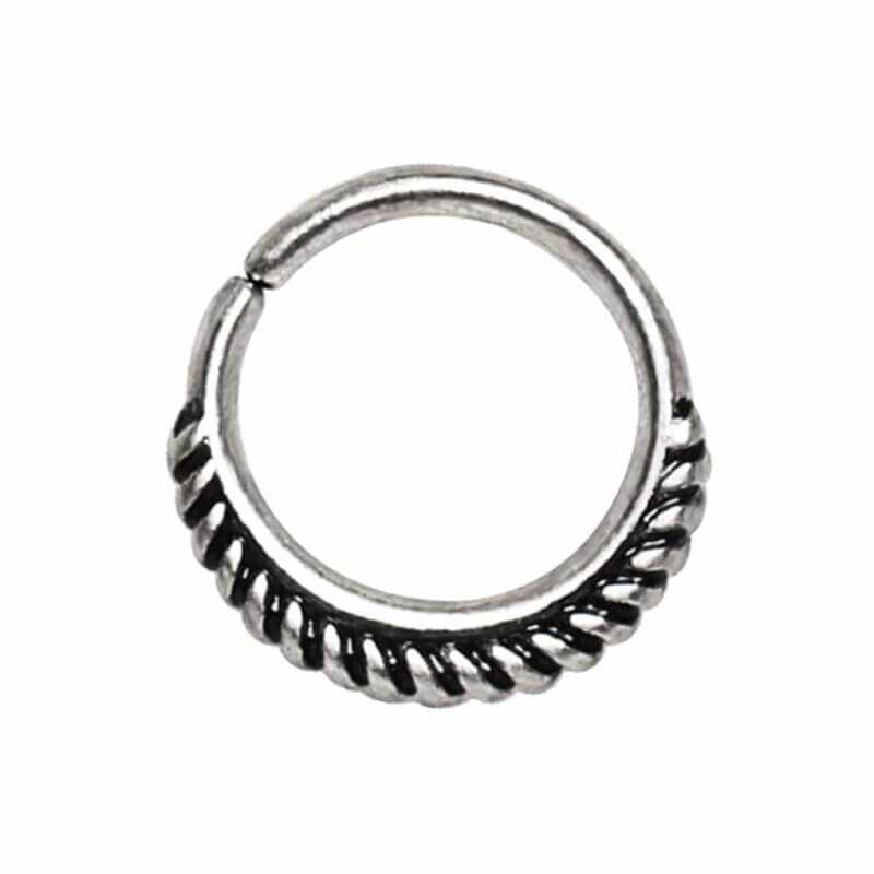 Braiding Design Seamless Ring / Septum Jewelry
