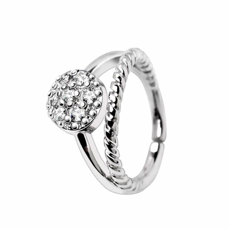 Fancy Tiara Seamless Ring