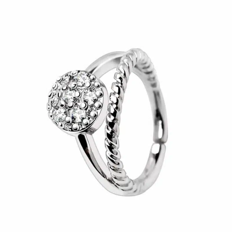 Fancy Tiara Seamless Ring