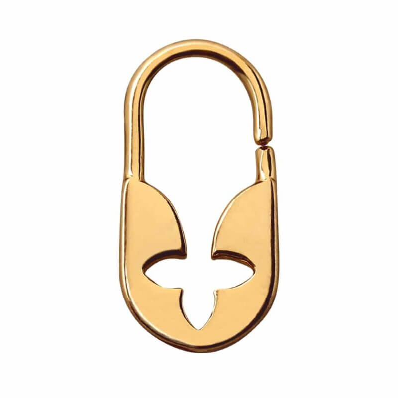 Septumpiercing med Hänglås