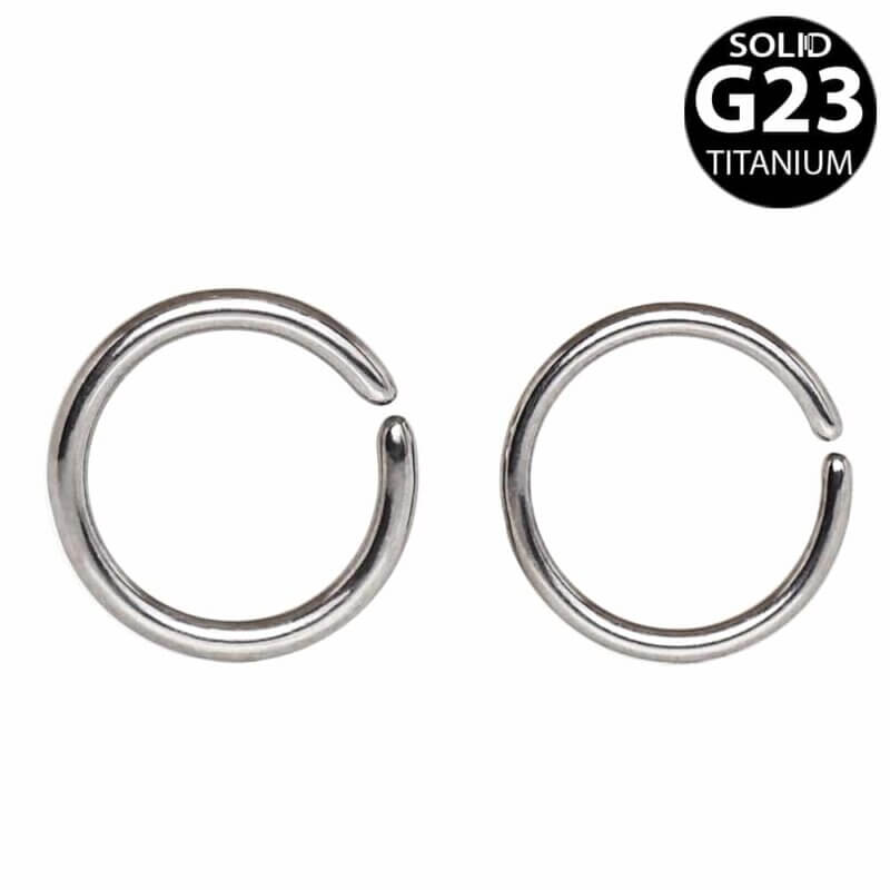 Titanium Seamless Circular Ring