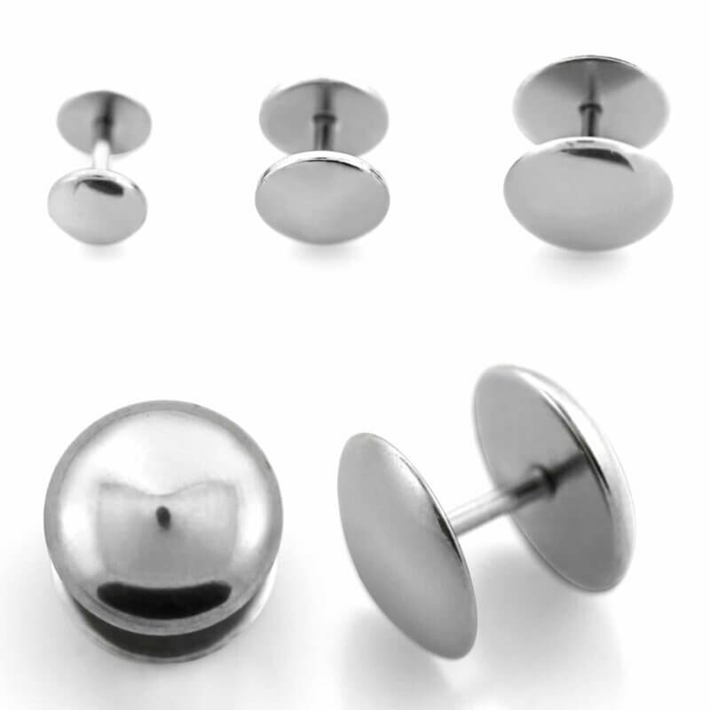 Dome Dumbbell Fake Plug Steel