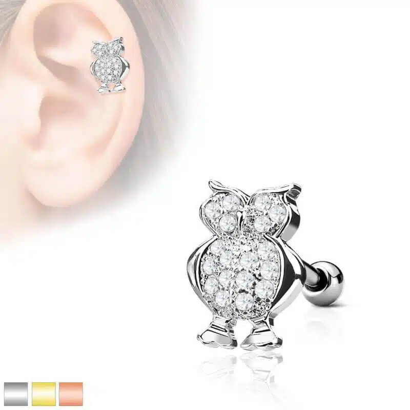 Uggla Cartilage Barbell Studs