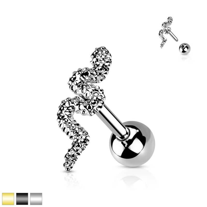 Snake Cartilage Barbell