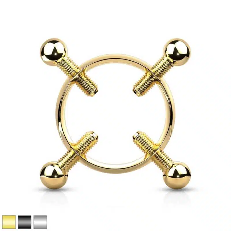 Non Piercing Adjustible Nipple Clamp