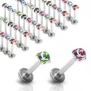 5-Gem set 4mm Balls Labret Monroe