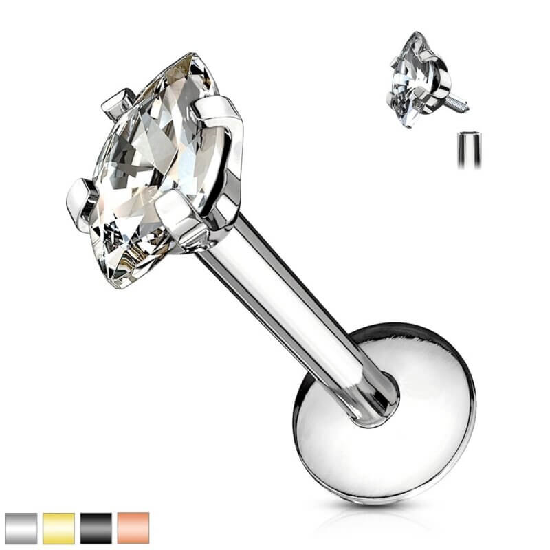 Marquise Labret, Monroe, Cartilage Stud Rings