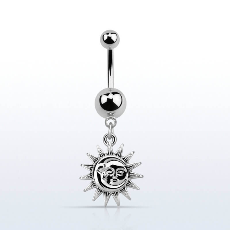 Dangling Sun Navelpiercing