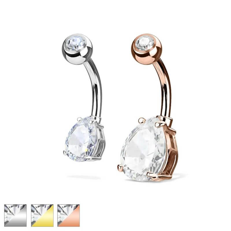 NavelpiercingTeardrop