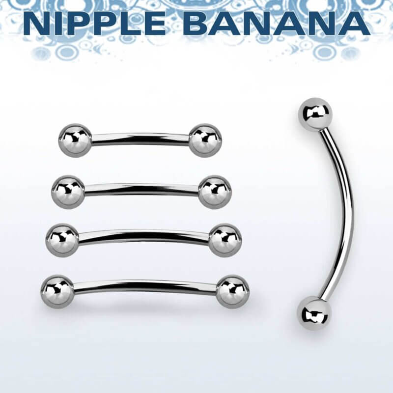 Nipple Banana Steel 5 mm Ball