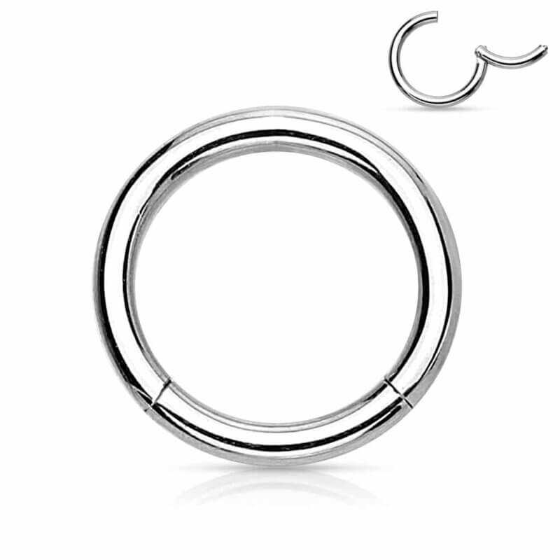 High Quality Precision 316L Surgical Steel Hinged Segment Rings