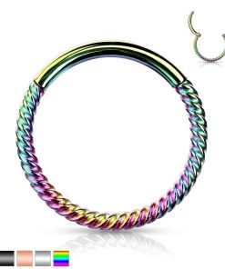 Segment Clicker Ring Skruvformad