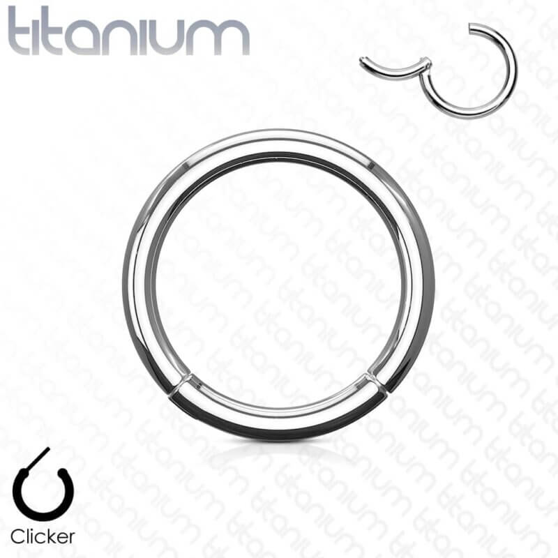 Grade 23 Titanium Hinged Segment Rings