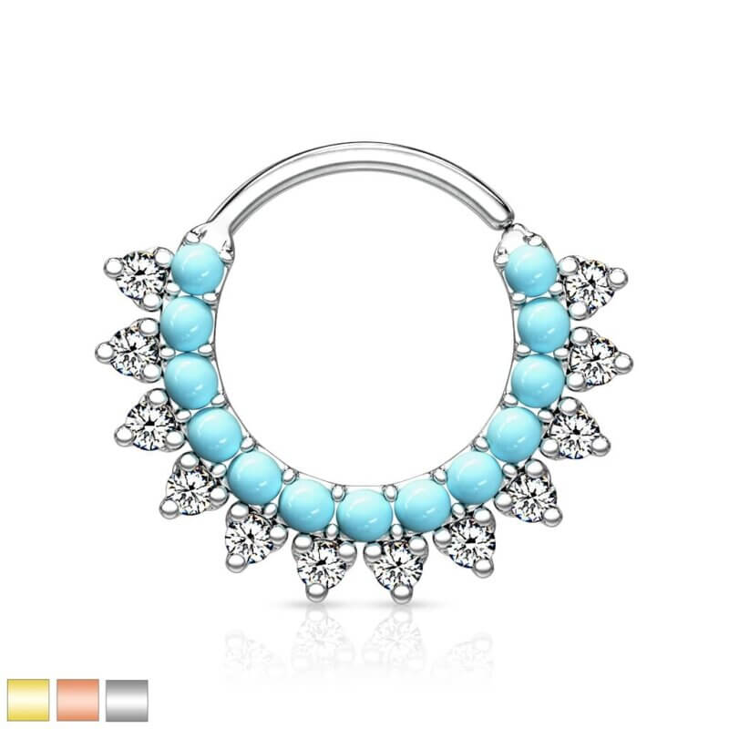 Double Lined Bendable Hoops for Ear Cartilage, Daith, Nose Septum