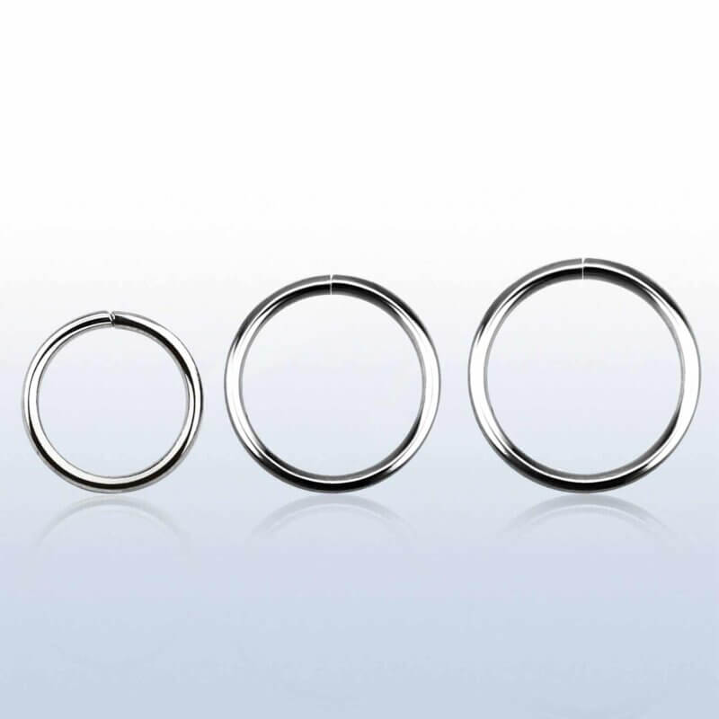 High Polished Seamless Ring 1,6 mm.