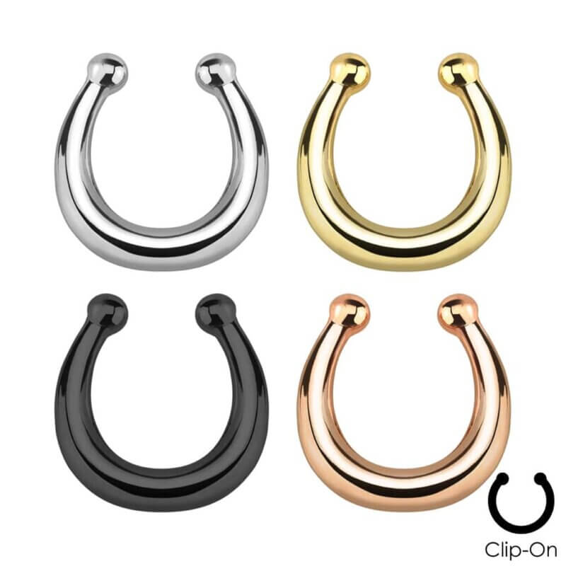 Plain Non-Piercing Septum Hanger