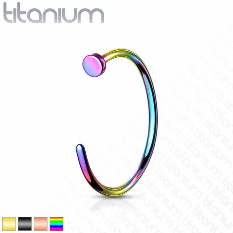 Näsring Titan med PVD Plaiting