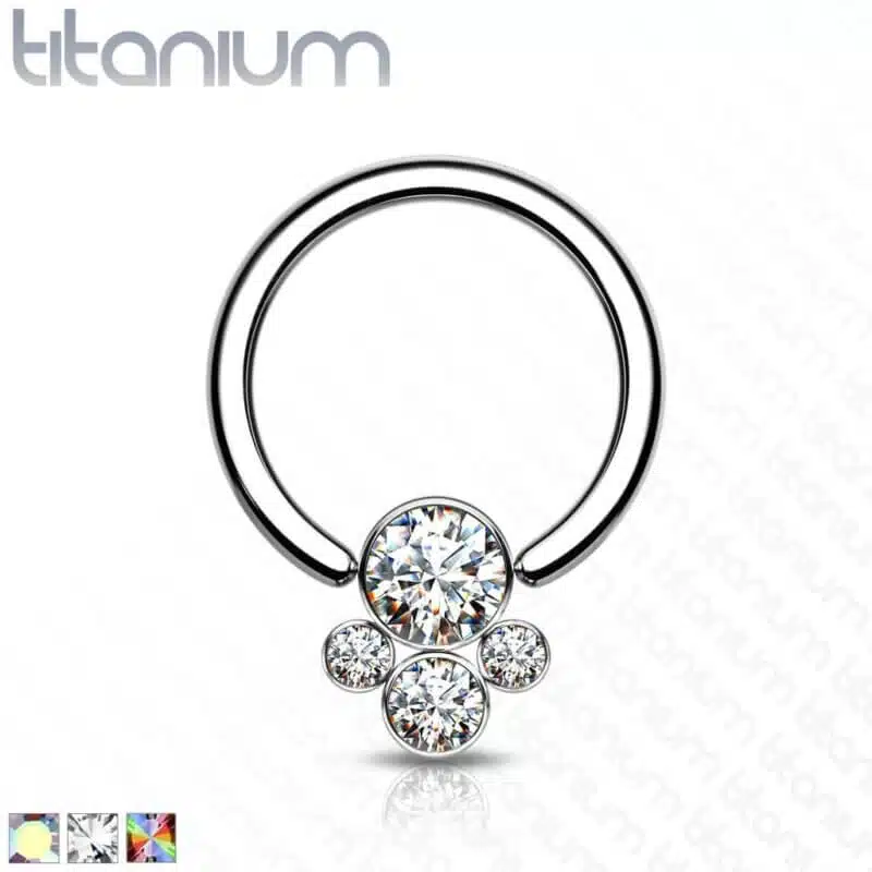 Implant Grade Titanium CBR med Hundtas