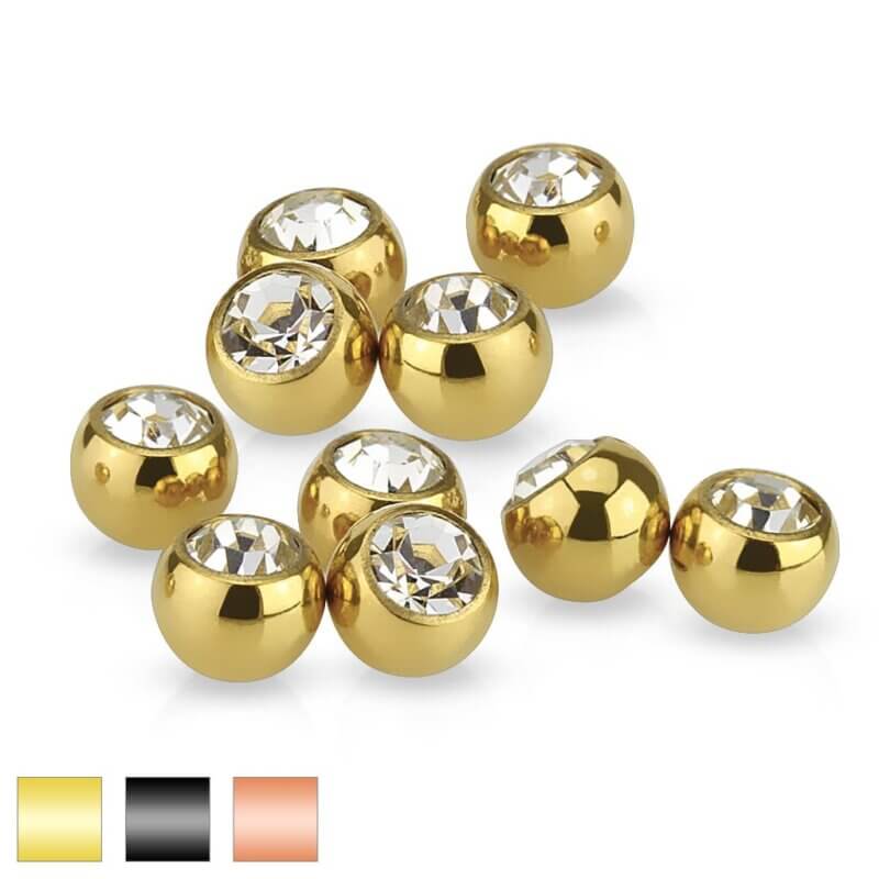 Black Gold Rosegold Ball