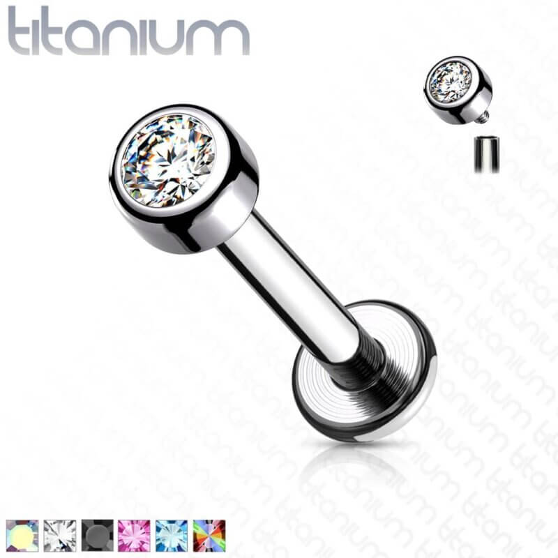 Implant Grade Titanium Läppiercing