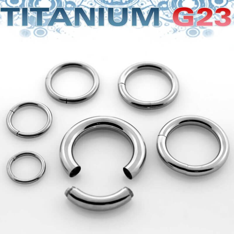 G23 Titanium Segment Rings