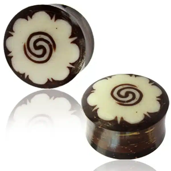 Inlay-Ed Coco-Nut Earplug