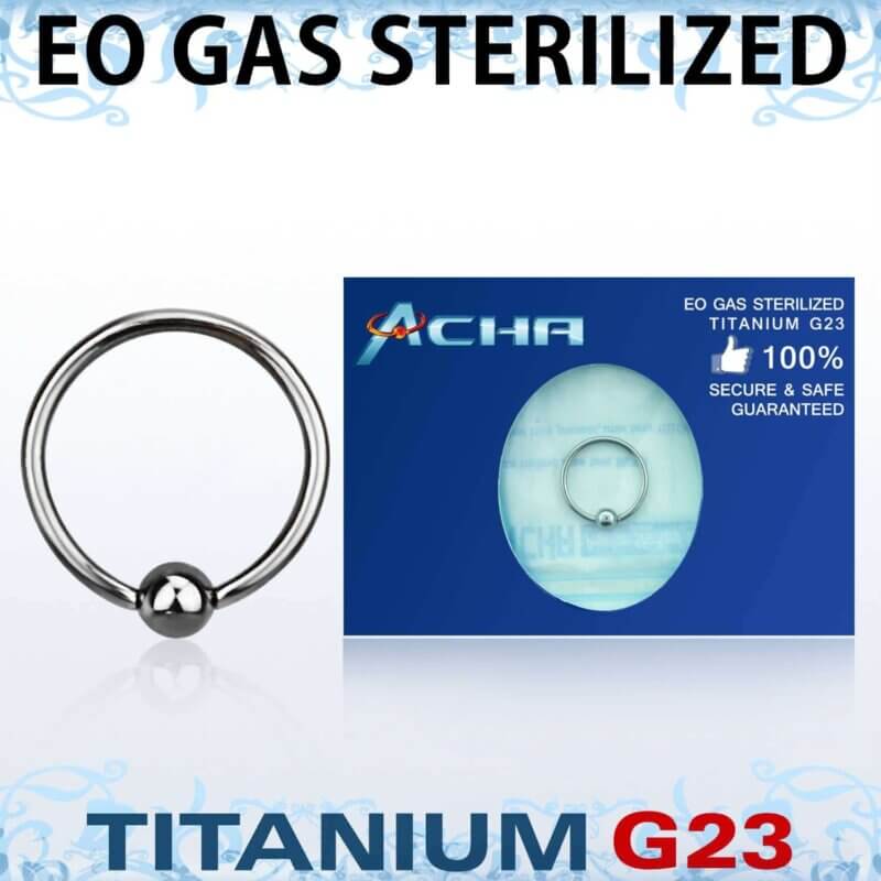 Titan CBR EO gas sterilized 1 mm