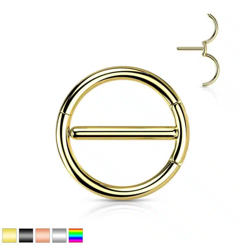Dual Hinge Nipple Ring