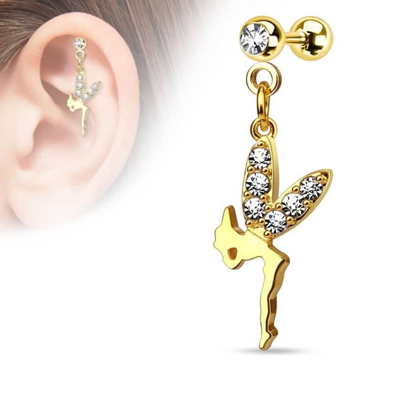 Tragus med hängande älva