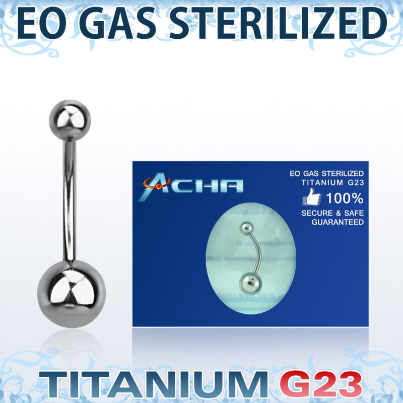 Titanium Navel Banana EO Gas Sterilized